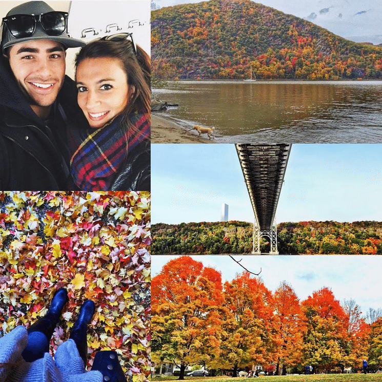 Fall colors on a cruise down the Hudson river